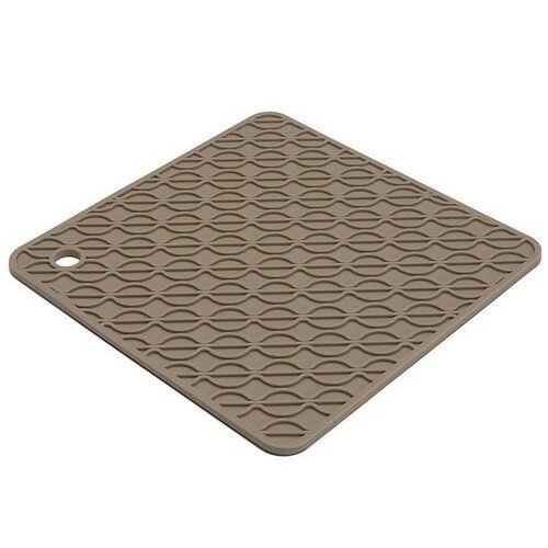 Suport pătrat din silicon Florina Anide, gri