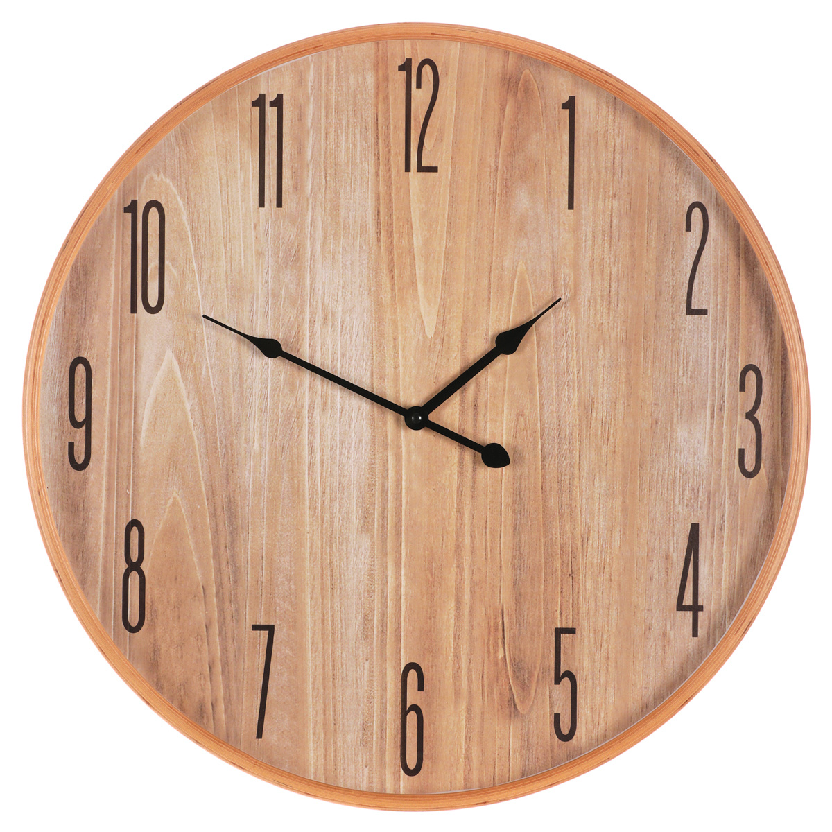 Ceas de perete Lourdes, diametru 53 cm, MDF