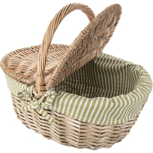 Orion Weidenpicknickkorb  mit Deckel