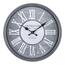 Lowell L00887TG designerski zegar ścienny śr. 40 cm