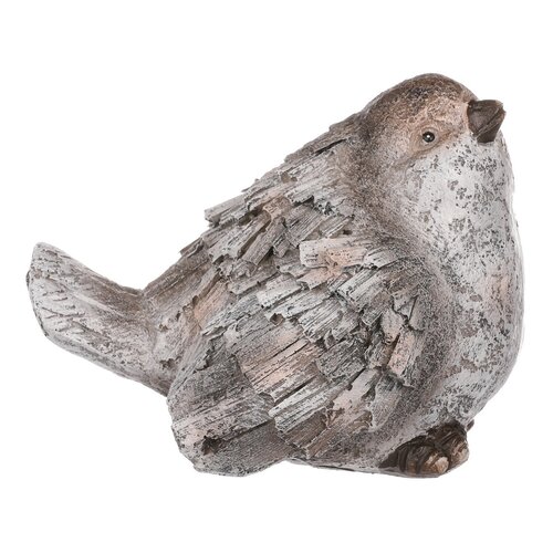 Polyresinowa dekoracja Ptaszek, 15 x 13 x 13 cm
