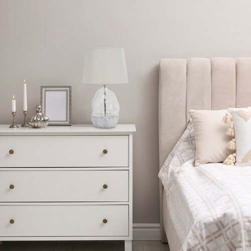 Rabalux 74227 dekorativní stolní lampa Apolonia, bílá, E27, 1x max. 40W, IP20