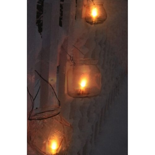 LED slika na platnu Shining Lantern, 40 x 30 cm
