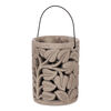 Dekorative Laterne Folia, 19 x 25 cm, Beton