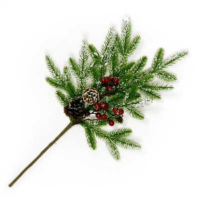 Gałązka świąteczna Aracena, 52,5 cm