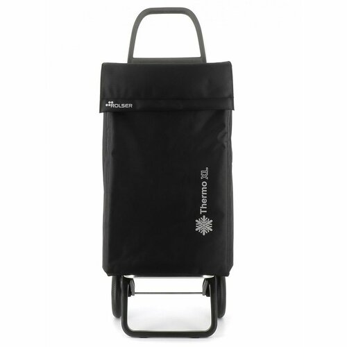 Rolser Termo XL MF RG, čierna nákupná taška na kolieskach