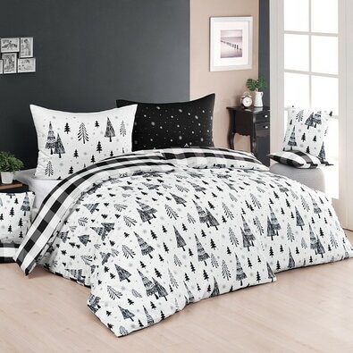 Matějovský Бавовняна постільна білизна Holy, 140 x 220 см, 70 x 90 см