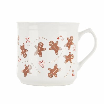 Cană mare din ceramică Orion Gingerbread,  0,5 l