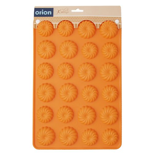 Orion Silikonform Kranz 24, Orange