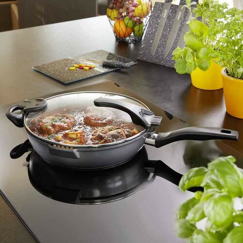 Stoneline Panvica s pokrievkou Future, 28 cm