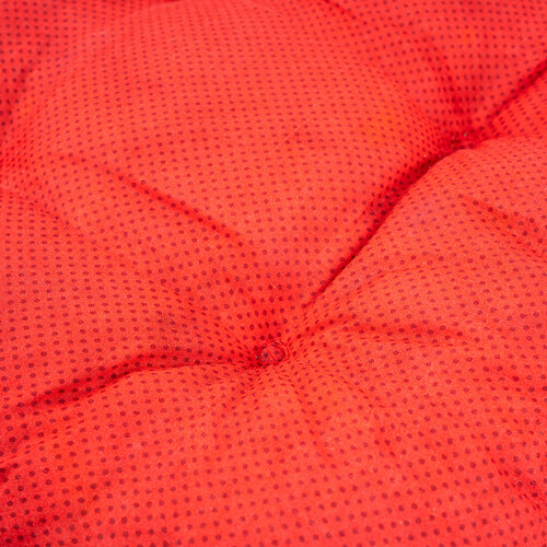 Sedák Bodka červená, 42 x 42 cm