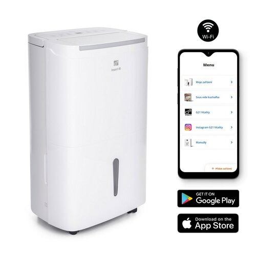 G21 Odvlhčovač Impact s WiFi 40 l/24 h