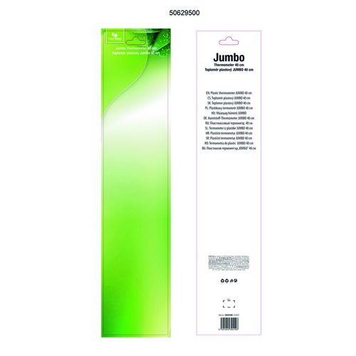 Termometru Happy Green Jumbo din plastic, 40 cm
