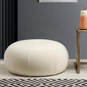 Hocker Tina Bouclet White
