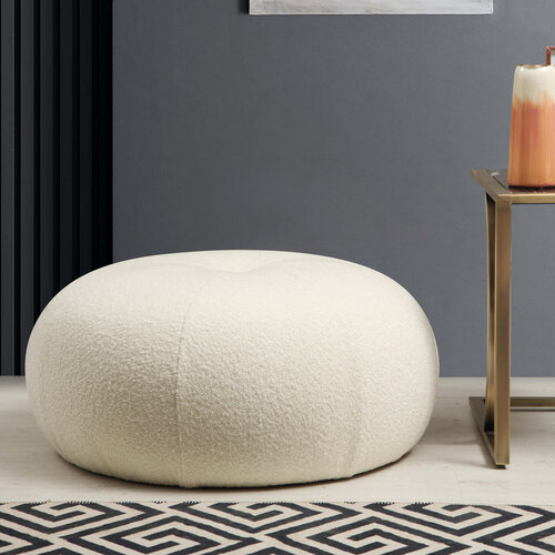 Taburet Tina Bouclet White