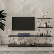 Ilgaz Anthracite TV asztal