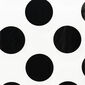 Ubrus Kruhy černá, 130 x 180 cm