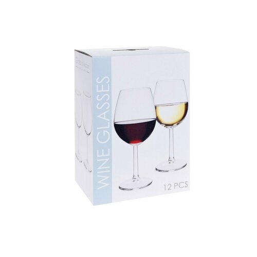 Set 12 pahare na de vin alb și roșu