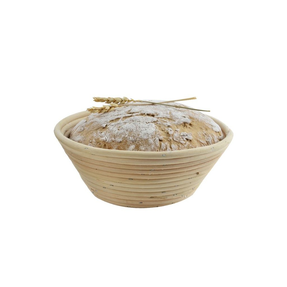 Orion rattan kenyér kelesztő kerek szakajtó, 19 cm, 19 cm átmérőjű termék 2. képe