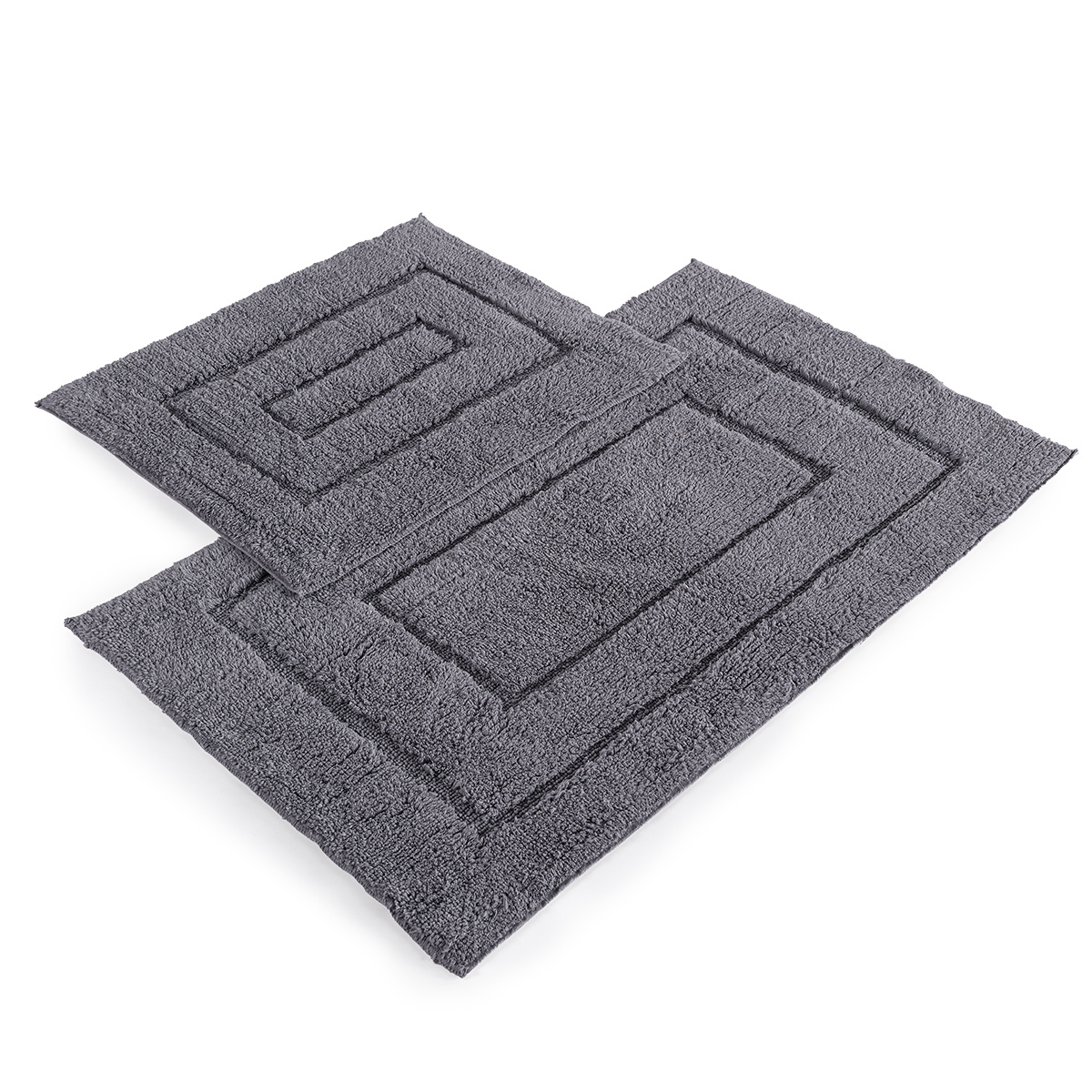 4Home Retta fürdőszobaszőnyeg szett, 50 x 60 cm, 60 x 100 cm, szürke
