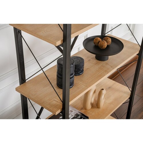 Regał Elysian Oak and Black