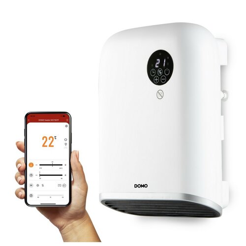 DOMO DO7357F elektrické topení do koupelny s WIFI