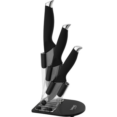 Lamart LT2018 4-teiliges Keramikmesser-Set mit Ständer