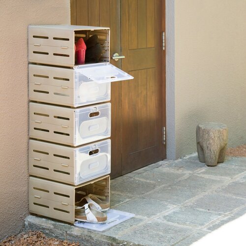 Flex модульний органайзер для взуття Brown 30 x 36 x 22 см