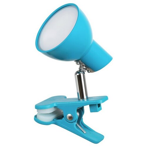 Rabalux 1479 klip-on LED stolná lampa Noah, modrá