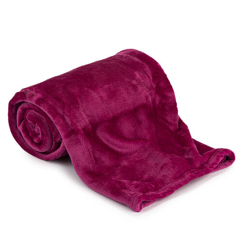 Odeja Aneta v barvi vino, 150 x 200 cm