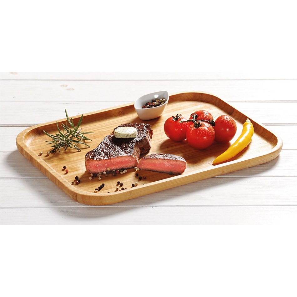 Kesper 58161 Tálca bambusz, 37,5 x 27,5 x 2 cm,37,5 x 27,5 x 2 cm termék 2. képe