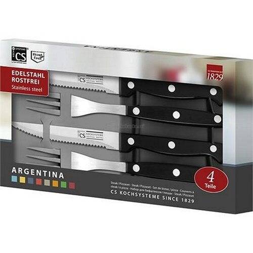 CS Solingen 4-delni set steakovih jedilnihpriborov Argentina