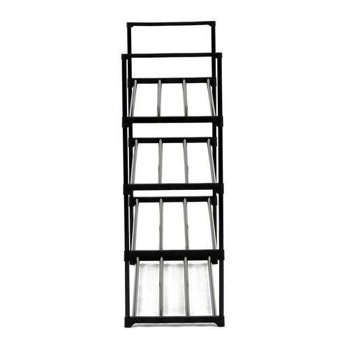 Półka na buty GD-406 BK, metal, czarny