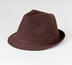 Pánský klobouk Karpet 8090, hnědý, 58