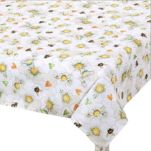 Bellatex Великодня скатертина Квіти і бджоли, 50 x 50 см