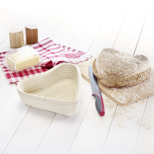 Westmark Set of baskets and cloths for proofingSRDCE 22 x 23,5 x 6,5 cm