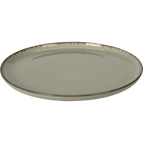 EH Porcelánový jedálenský tanier pr. 27 cm, zelená