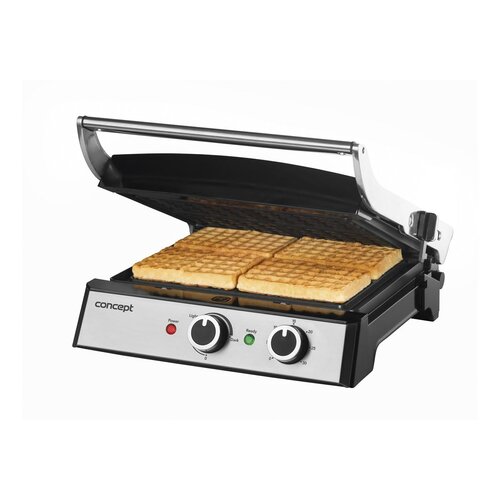 Concept GE2010 elektromos érintkezős panini grill3 az 1-ben