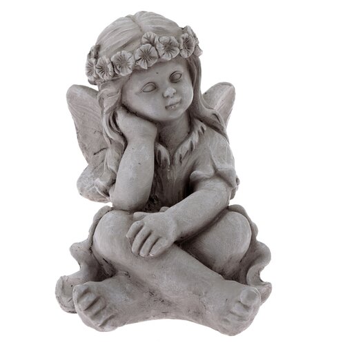 Vrtna dekoracija Angel Fairy, 22,5 x 26 x 19 cm,Mg
