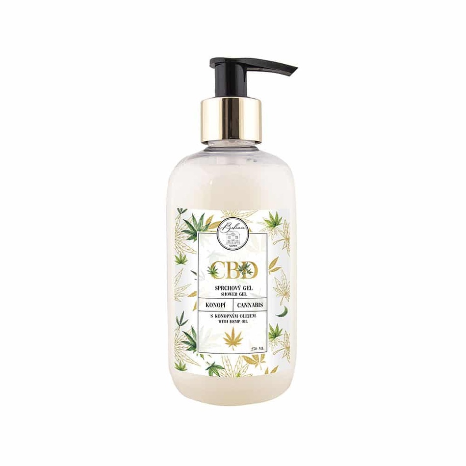 Produktové foto Bohemia Gifts Sprchový gel s CBD, 250 ml