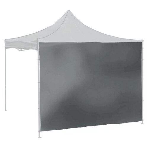Cattara 13344 Stranski paneli za šotor za zabaveWaterproof, siv, 2 x 3 m