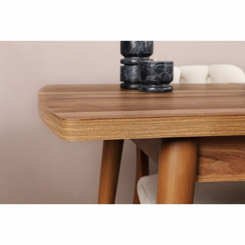 Rozkladací jedálenský stôl Inci Walnut