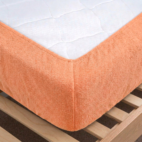 4Home Frotirano rjuho IDEAL v barvi marelice, 140–160 x 200 cm