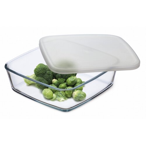 Recipient din sticlă Simax 7466/L cu capac din plastic, 1,7 l