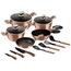 Berlinger Haus 17-delni set posode RosegoldMetallic Line