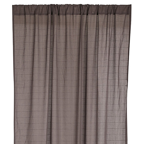 Függöny Violet, 140 x 250 cm, sötétszürke