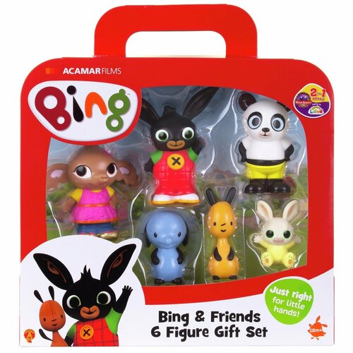 Bing nyuszi és barátai szettben, 6 figura