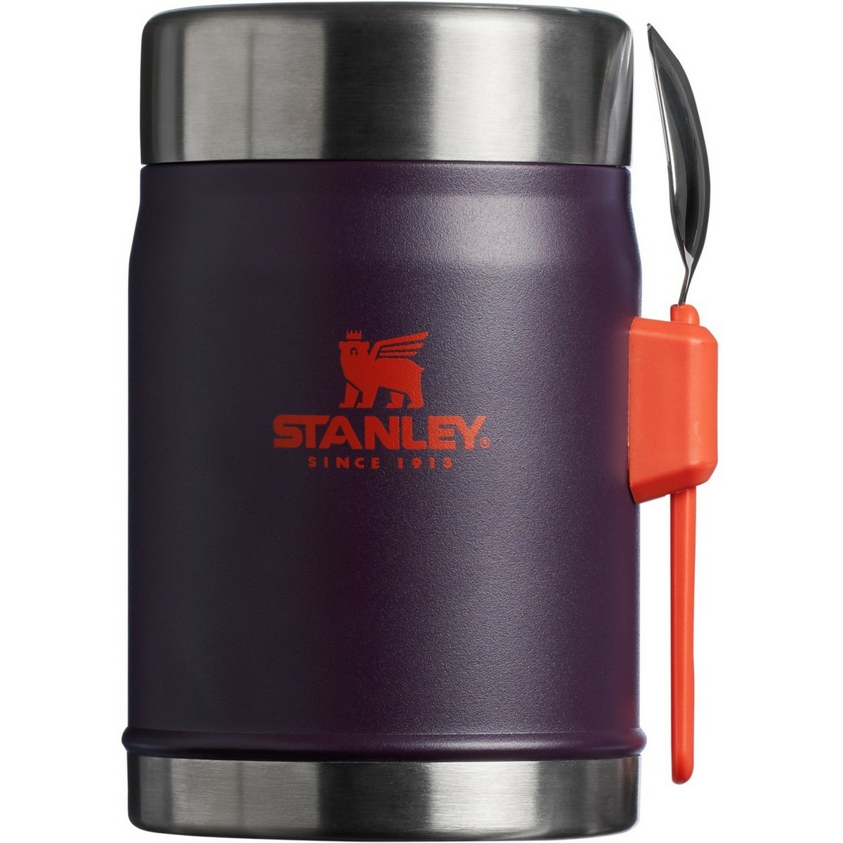 Termos Stanley Dining 400 ml z łyżką/widelcemŚliwka