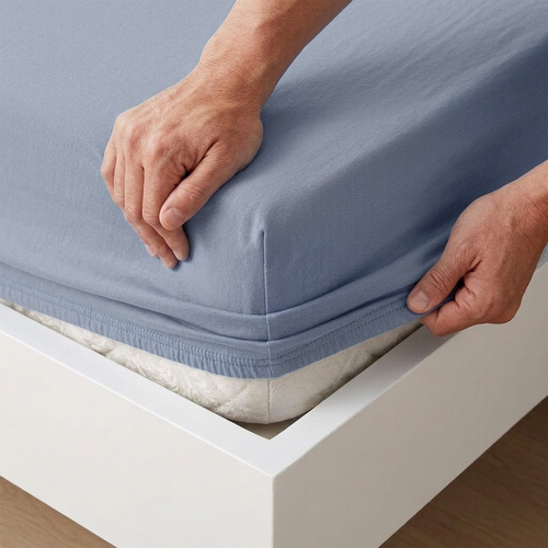 4Home Jersey prostěradlo IDEAL šedá, 140–160 x 200 cm