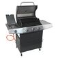 Cattara Gril HYBRID CORE plyn/drevené uhlie, 126 x 114 x 55 cm